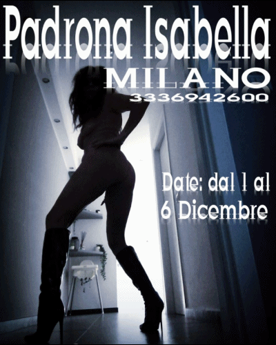 Padrona Isabella Mistress annunci 3336942600
